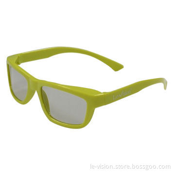 Polarized Cinema 3D Glasses for Passive Digital Projector System